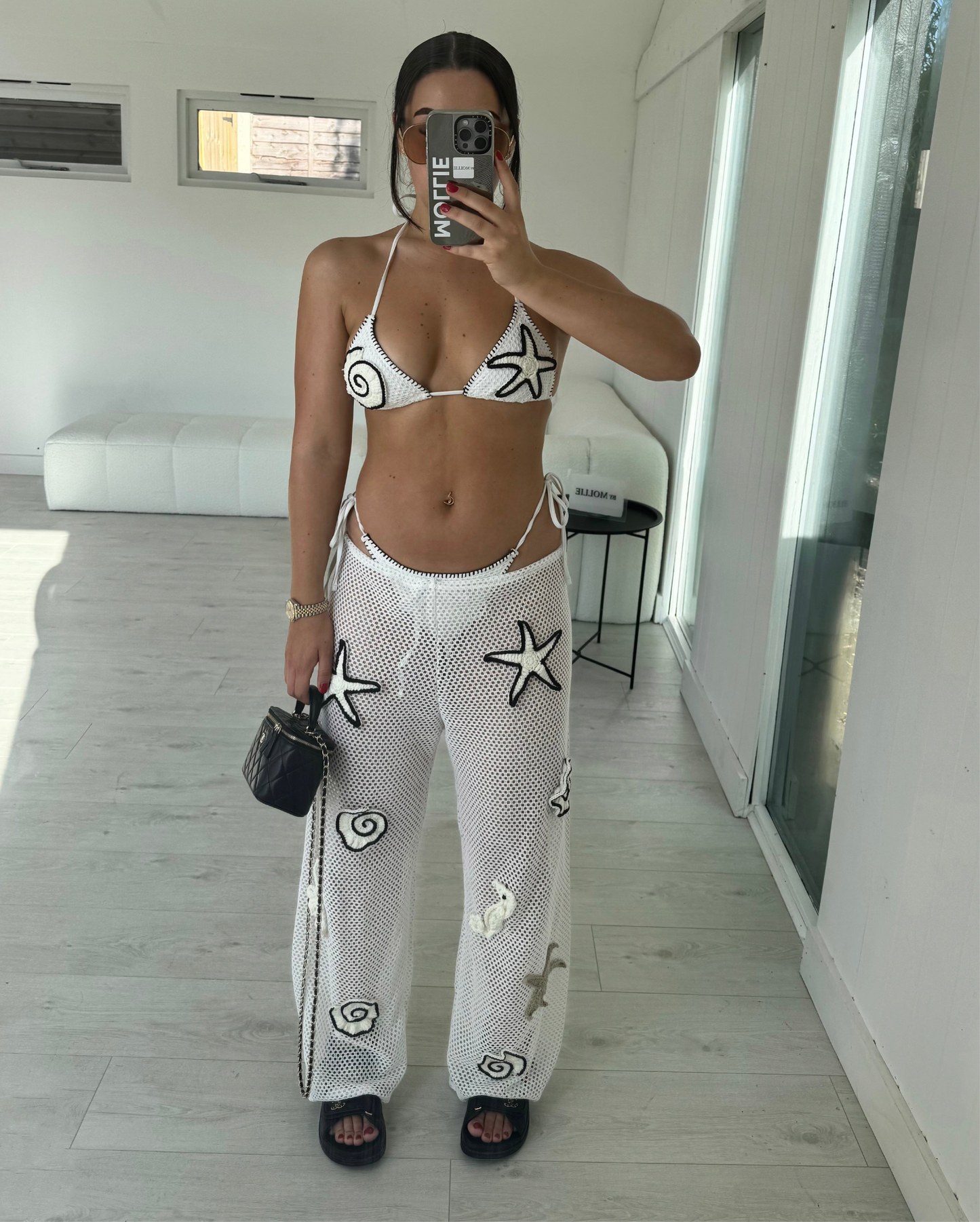 NAUTICAL THREE PIECE BIKINI SET