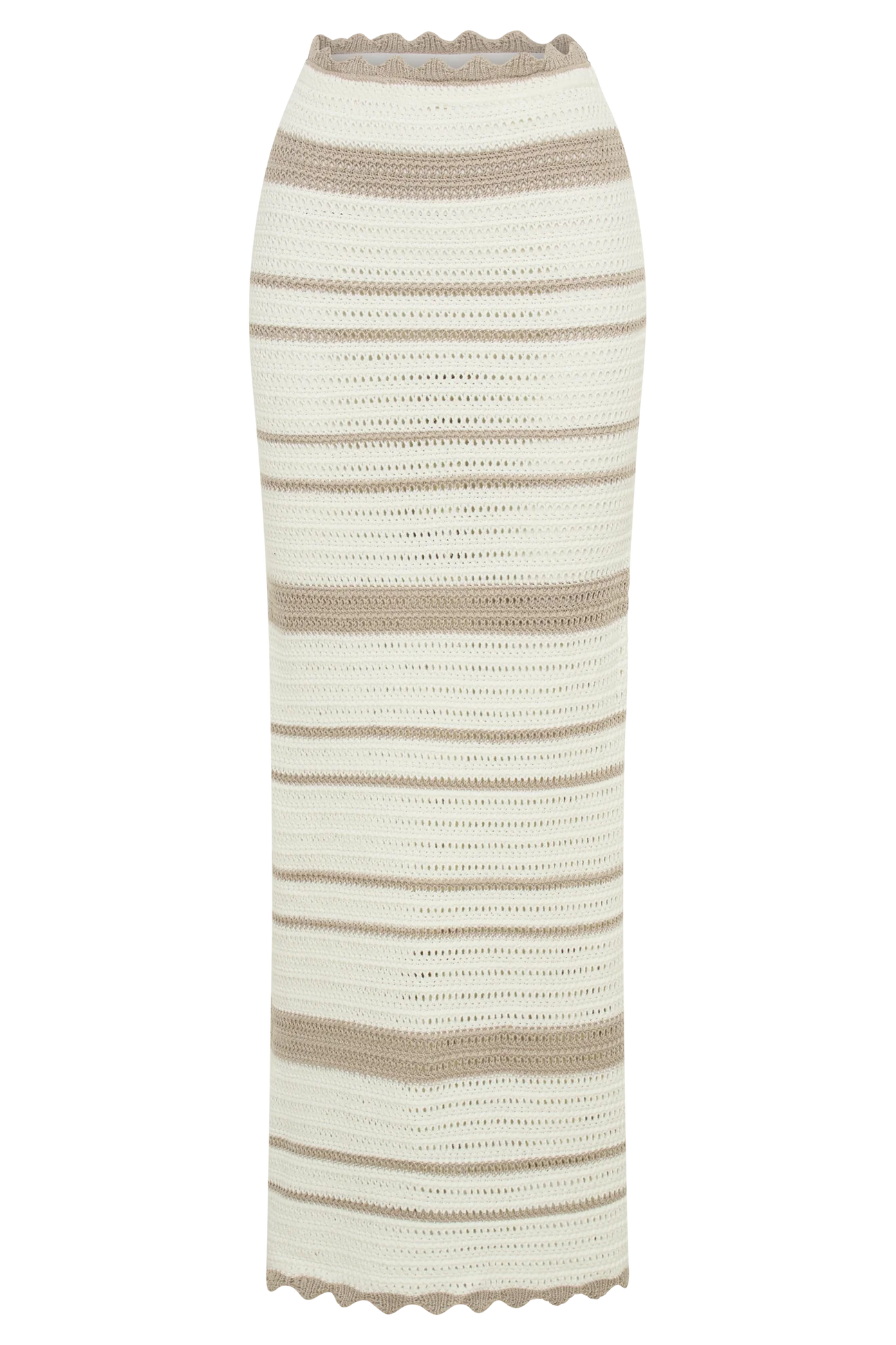 KNIT BRALET AND MAXI SKIRT CO-ORD