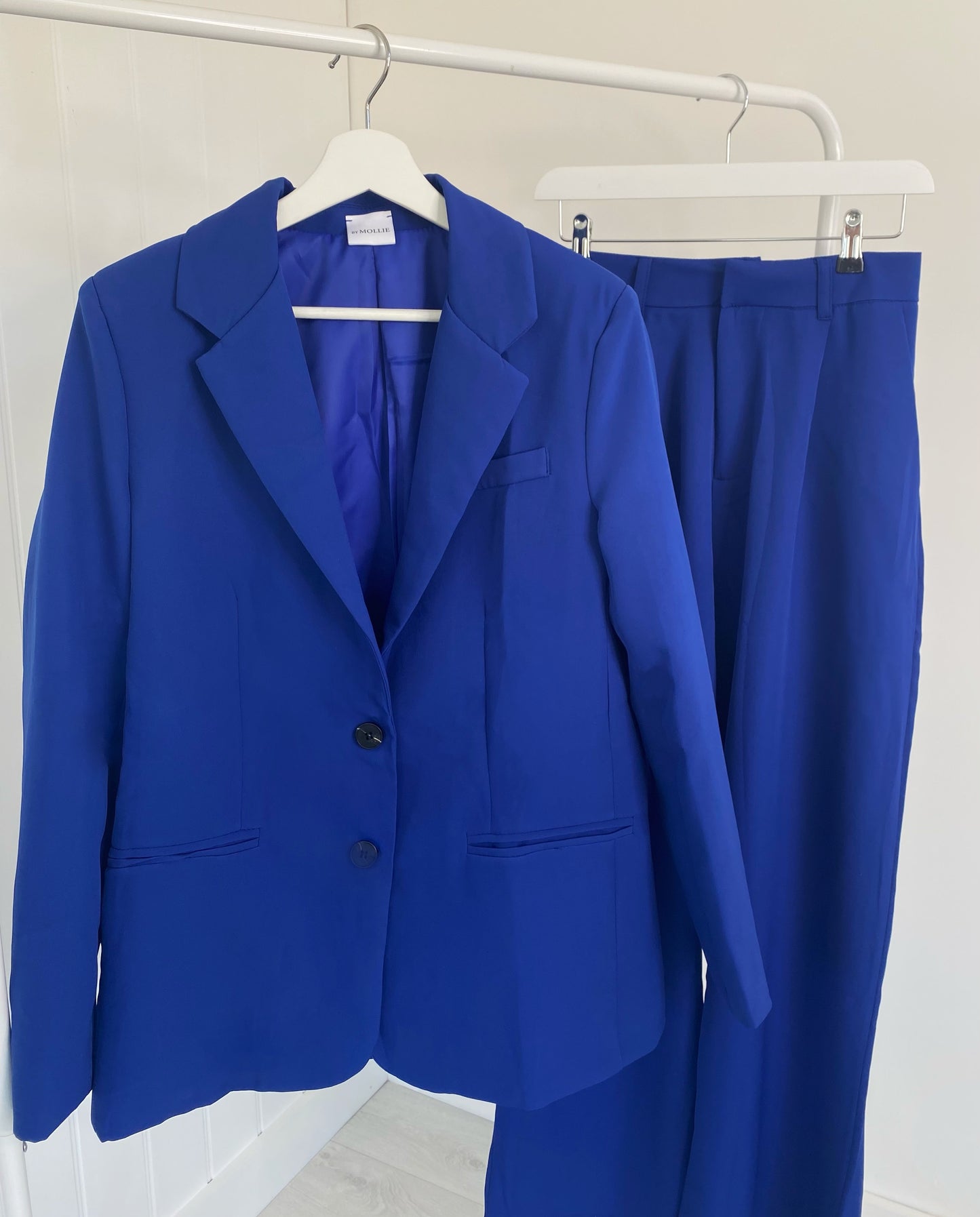 NAVY BLUE OVERSIZED BLAZER