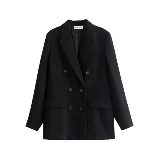 BLACK OVERSIZED BLAZER