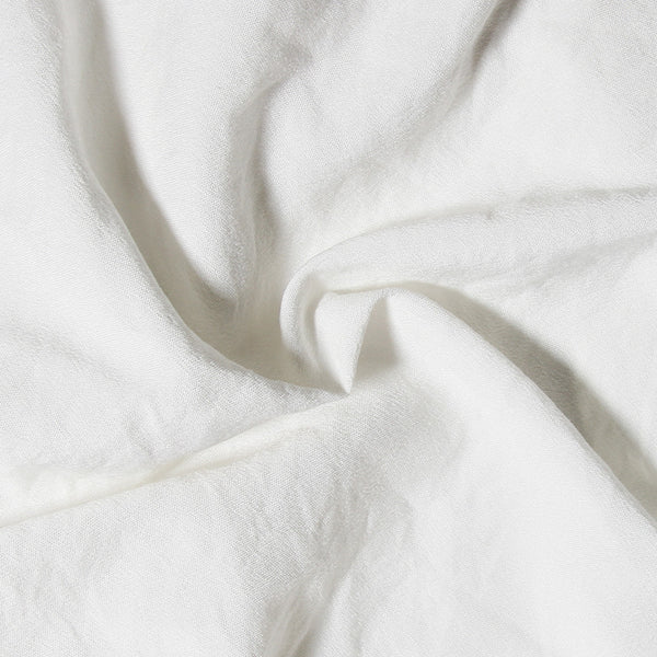 WHITE WRAP SHIRT DRESS