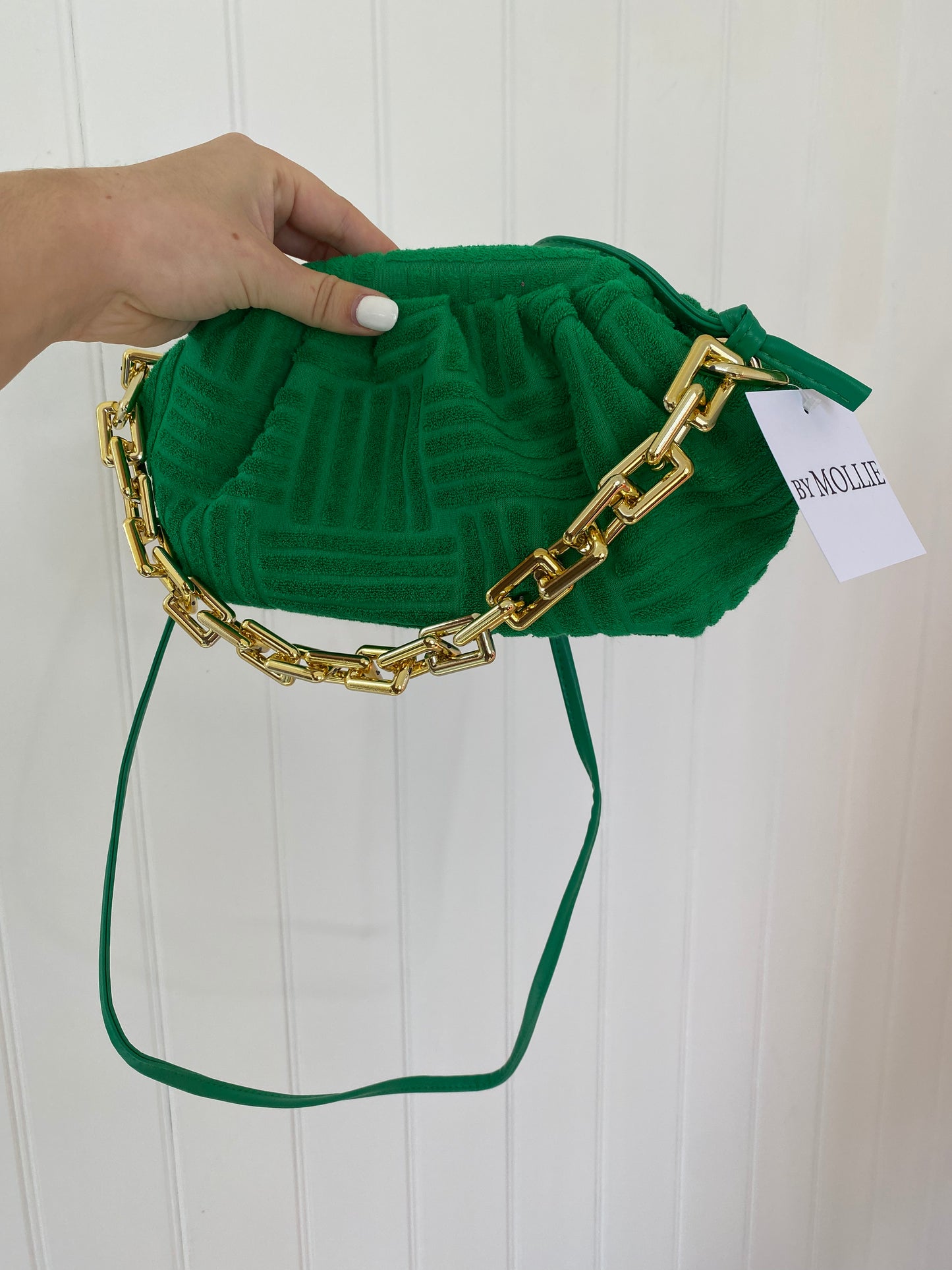 TOWELLING CLUTCH BAGS