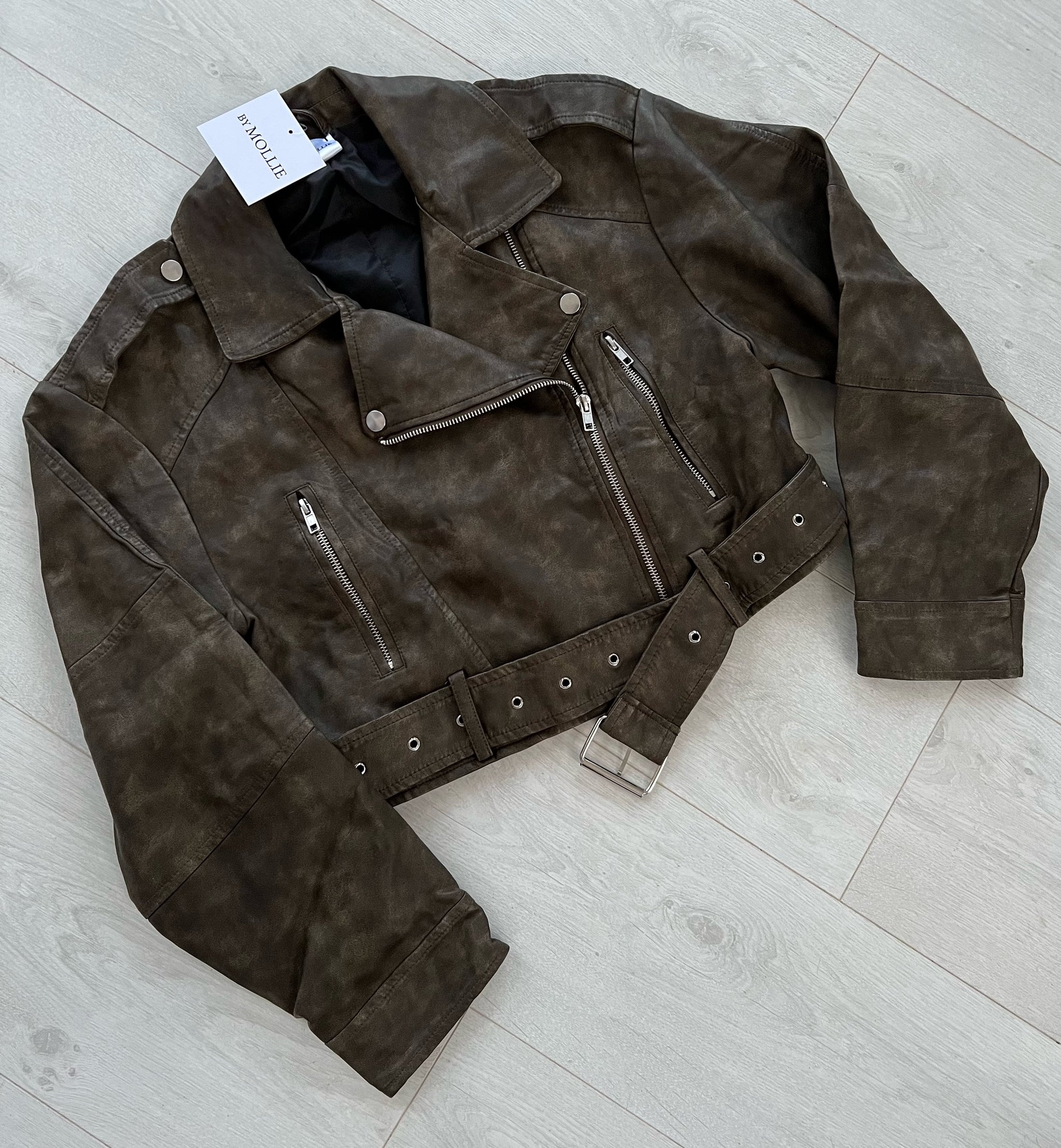 MELTTHELADY メルトザレディ fake leather jacket meltthelady メルトザレディ fake leather jacket